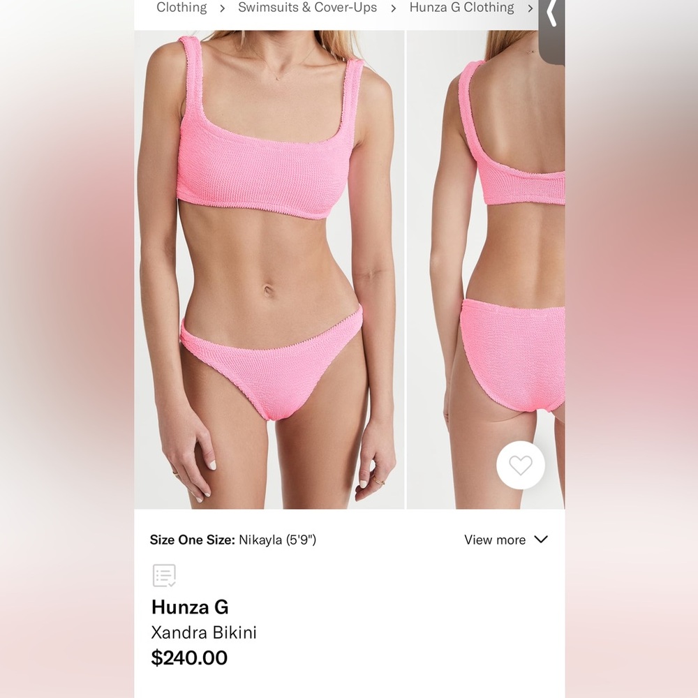 Hunza G Xandra Bikini
